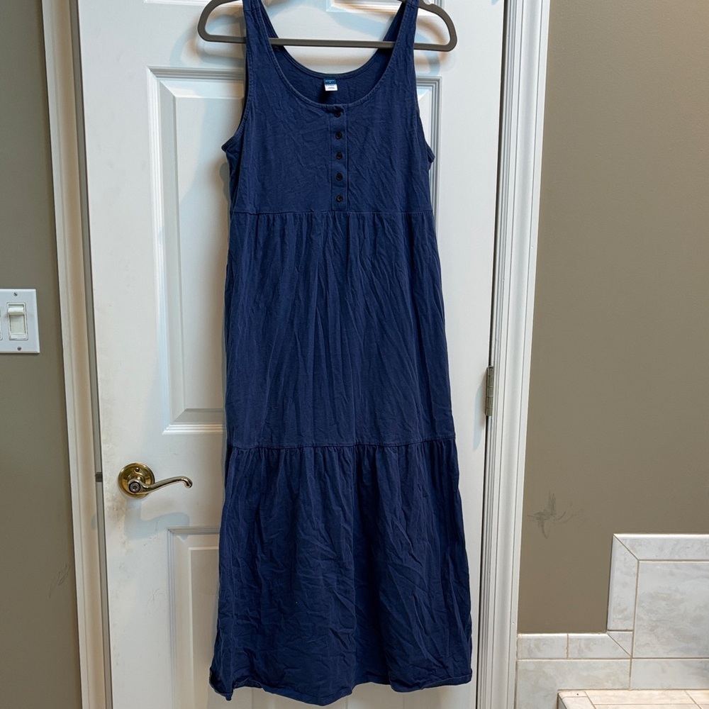 Old Navy Dark Blue Maxi Dress